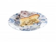 Классическая шарлотка с яблоками