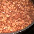 Фотография рецепта Горячий грибной соус с красным вином и тимьяном к мясу автор Ольга Худина