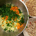 Фотография рецепта Табуле с крабовым мясом и фенхелем автор Иван Соколов