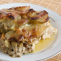 Фотография рецепта Мясная запеканка с картофелем автор Анастасия Зотова
