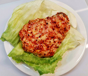 Фотография рецепта Стейк из грудки индейки с сыром