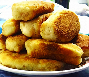 Фотография рецепта Картофельные палочки с сыром