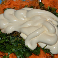 Фотография рецепта Салат из моркови с шампиньонами автор Lena Schalamaj