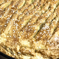 Песочный закусочный пирог с кроликом