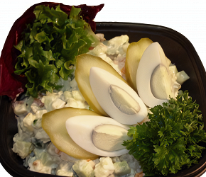 Фотография рецепта Салат с куриной грудкой