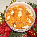 Фотография рецепта Халва из моркови с кешью (Gajjar Halwa) автор Мадам ЛЕНУШ