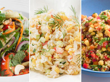Салаты с консервированной кукурузой
