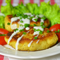 Фотография рецепта Картофельные зразы с мясом автор Яна