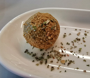 Фотография рецепта Паштет из говяжьей печени с майораном