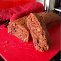 Фотография рецепта Шоколадно-медовая коврижка с изюмом и орехами автор Кулинар 890471