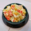 Фотография рецепта Вкусный крабовый салат автор Лоскутова Марианна