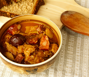 Фотография рецепта Солянка мясная с квашеной капустой