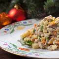 Фотография рецепта Салат «Столичный» с копченой курицей автор PROBKA family