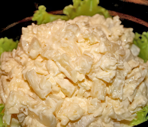 Фотография рецепта Куриный салат с ананасами