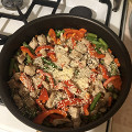 Фотография рецепта Фунчоза с индейкой и овощами автор Павел Киланов