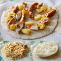Фотография рецепта Кесадилья с ананасом и курицей автор Genoparts