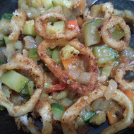 Рататуй с кальмаром