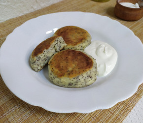 Фотография рецепта Сырники с маком