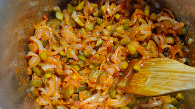 Фото шага рецепта Мясная солянка с картофелем 174725 шаг 8