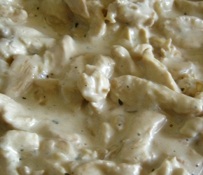 Фотография рецепта Нежная курица в сливочном соусе с карри