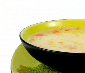 Фотография рецепта Суп картофельный с кукурузой по-румынски