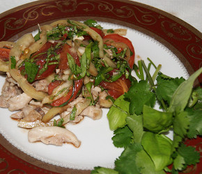 Фотография рецепта Ароматное куриное мясо с овощами