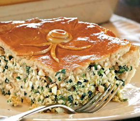 Фотография рецепта Кулебяка с курицей