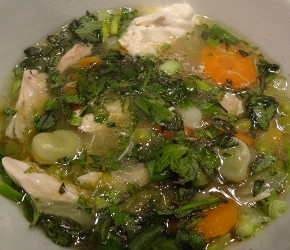 Фотография рецепта Куриная похлебка с овощами