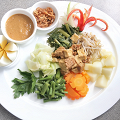 Фотография рецепта Индонезийский салат (Gado gado) автор Ольга Худина