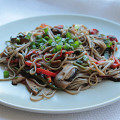 Фотография рецепта Летняя лапша соба stir-fry автор Юлия Корнева
