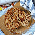 Фотография рецепта Запеканка с яблоками и хрустящей корочкой автор Алена