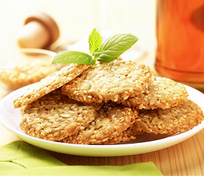 Фотография рецепта Хрустящая закуска из семечек