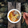 Фотография рецепта Рамен с копченой курицей автор Еда
