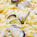 Фотография рецепта Ризотто с морепродуктами автор Ольга Худина
