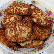 Драники из патиссонов и картофеля