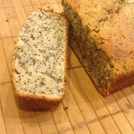 Лимонный кекс с маком