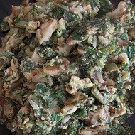 Испанская тортилья с картофелем, перцем и яйцами