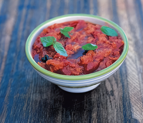 Фотография рецепта Хлебно-томатный суп (Papa Al Pomodoro)