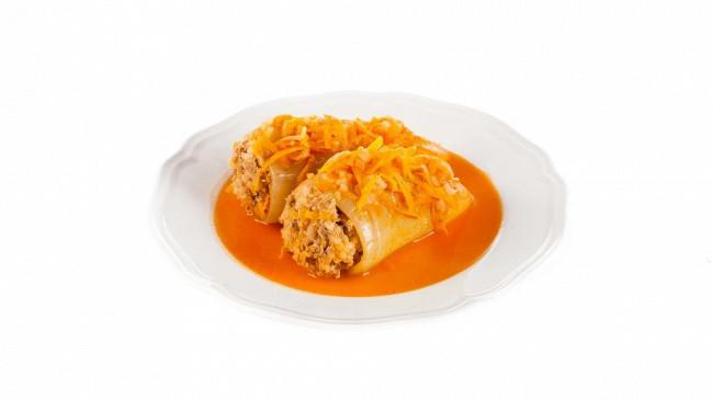 Фото шага рецепта Перцы фаршированные мясом и рисом 26665 шаг 10