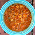 Фотография рецепта Курица с рисом и овощами по-креольски автор Оля Давыдова