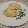 Фотография рецепта Куриные котлеты с укропом и зеленым луком в духовке автор Изабелла Грачева