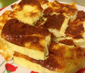 Фотография рецепта Творожная запеканка с кабачками