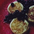 Фотография рецепта Сырники с кукурузной мукой и вареньем автор moi_natali