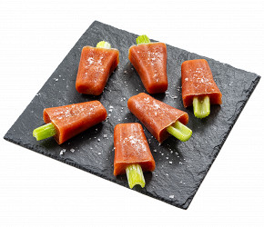 Фотография рецепта Мороженое на палочке «Кровавая Мэри» (popsicle)