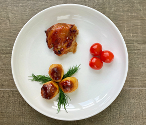 Фотография рецепта Курица по-восточному с картофелем