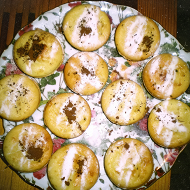 Маффины с шоколадной начинкой