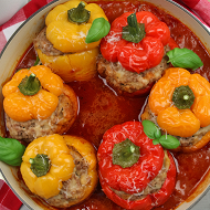 Перец сладкий фаршированный