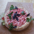 Фотография рецепта Салат с копченой курицей, сыром и яйцами автор Наталья Щелкунова