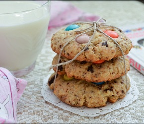 Фотография рецепта Печенье с M&M’s и шоколадной крошкой