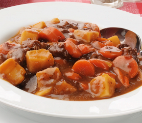 Фотография рецепта Мясное рагу с овощами и грибами